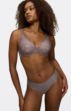 Triumph Biustonosze Push-Up - biustonosz push-up Body Make-Up Illusion Lace WP 10219710-3091