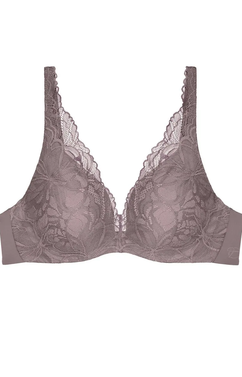 Triumph Biustonosze Push-Up - biustonosz push-up Body Make-Up Illusion Lace WP 10219710-3091