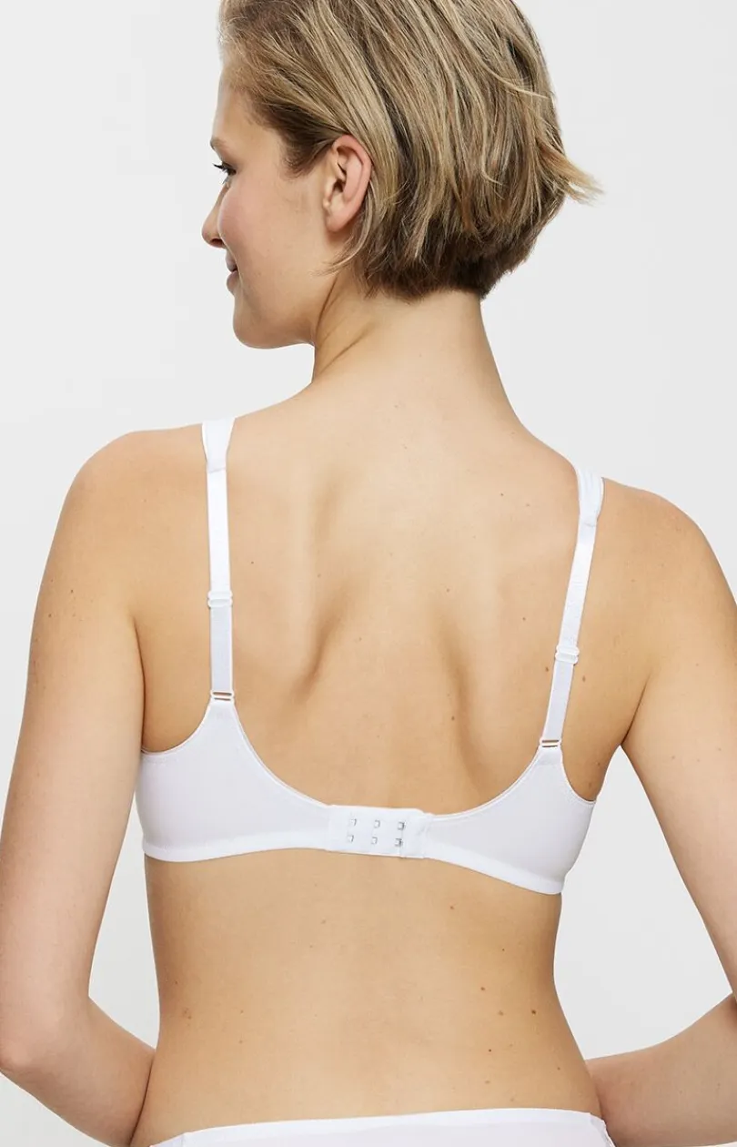 Triumph Biustonosz Bez Fiszbin - biustonosz soft bezfiszbinowy Modern Soft+Cotton 10186008-0003