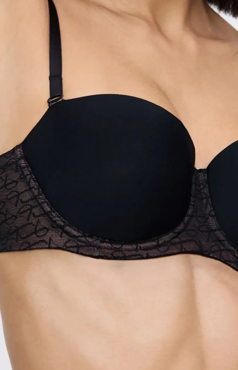 Triumph Biustonosze Usztywniane - biustonosz usztywniany z odpinanymi ramiączkami Signature Sheer 10224861-0004