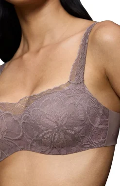Triumph biustonosz usztywniany balconette Body Make-Up Illusion Lace 10219845-3091