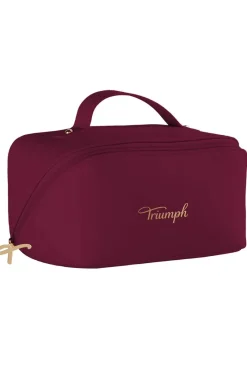 Triumph G Akcesoria Do Biustonoszy - Triumph bordowa kosmetyczka organizer