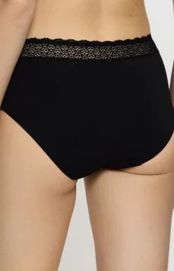 Damskie Triumph Majtki Z Wysokim Stanem|Bielizna Plus Size - figi dakie z wyoki tane czarne Fee of oda 10214399-0004