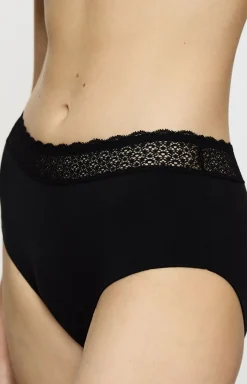Damskie Triumph Majtki Z Wysokim Stanem|Bielizna Plus Size - figi dakie z wyoki tane czarne Fee of oda 10214399-0004