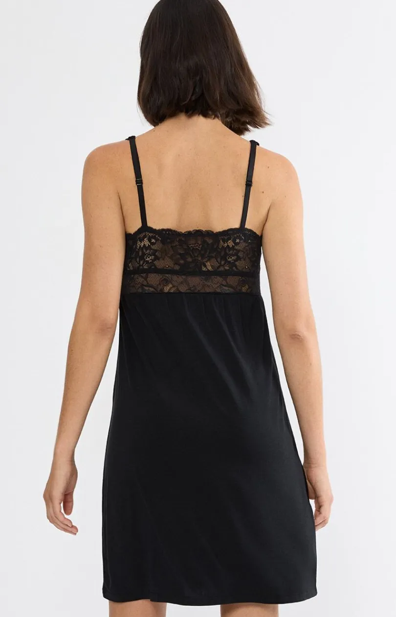 Damskie Triumph Koszule Nocne Damskie|Koszula Nocna Na Ramiączkach - koszula nocna damska z koronką Timeless Sensuality 10227238-0004