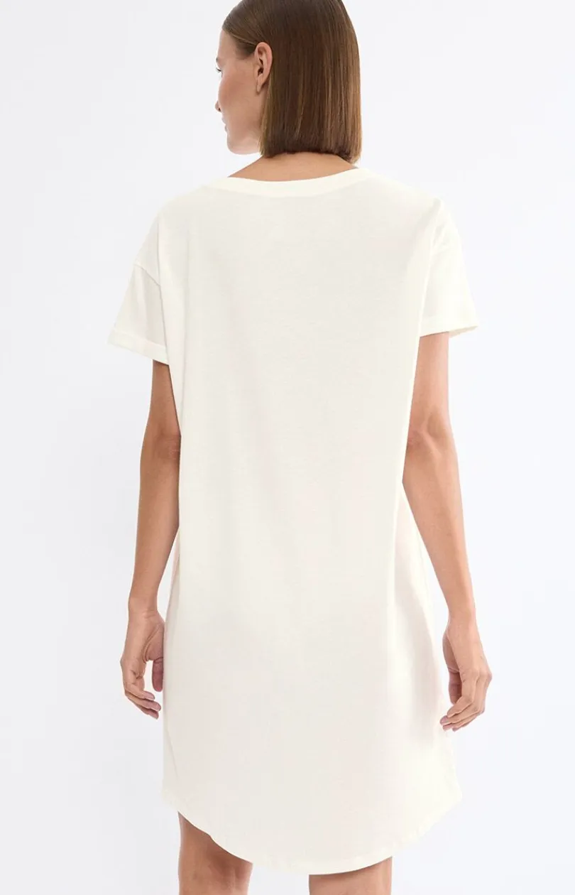 Damskie Triumph Koszule Nocne|Koszule Nocne Damskie - koszula nocna damska na krótki rękaw NIGHTDRESSES 10221117-00GZ