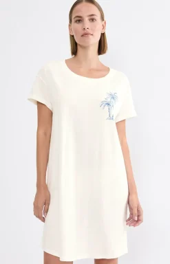 Damskie Triumph Koszule Nocne|Koszule Nocne Damskie - koszula nocna damska na krótki rękaw NIGHTDRESSES 10221117-00GZ