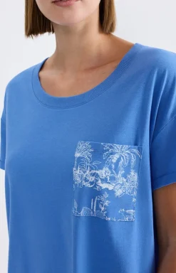 Triumph koszula nocna damska na krótki rękaw NIGHTDRESSES 10225066-005J