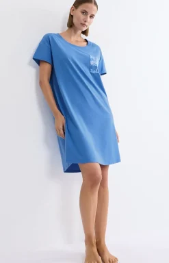 Triumph koszula nocna damska na krótki rękaw NIGHTDRESSES 10225066-005J