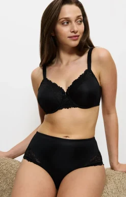 Damskie Triumph Figi Z Wysokim Stanem|Majtki Z Wysokim Stanem - Ladyform Soft Maxi figi wysokie 10210671