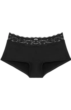 Triumph Lovely Micro shorty czarne majtki szorty damskie 10186128