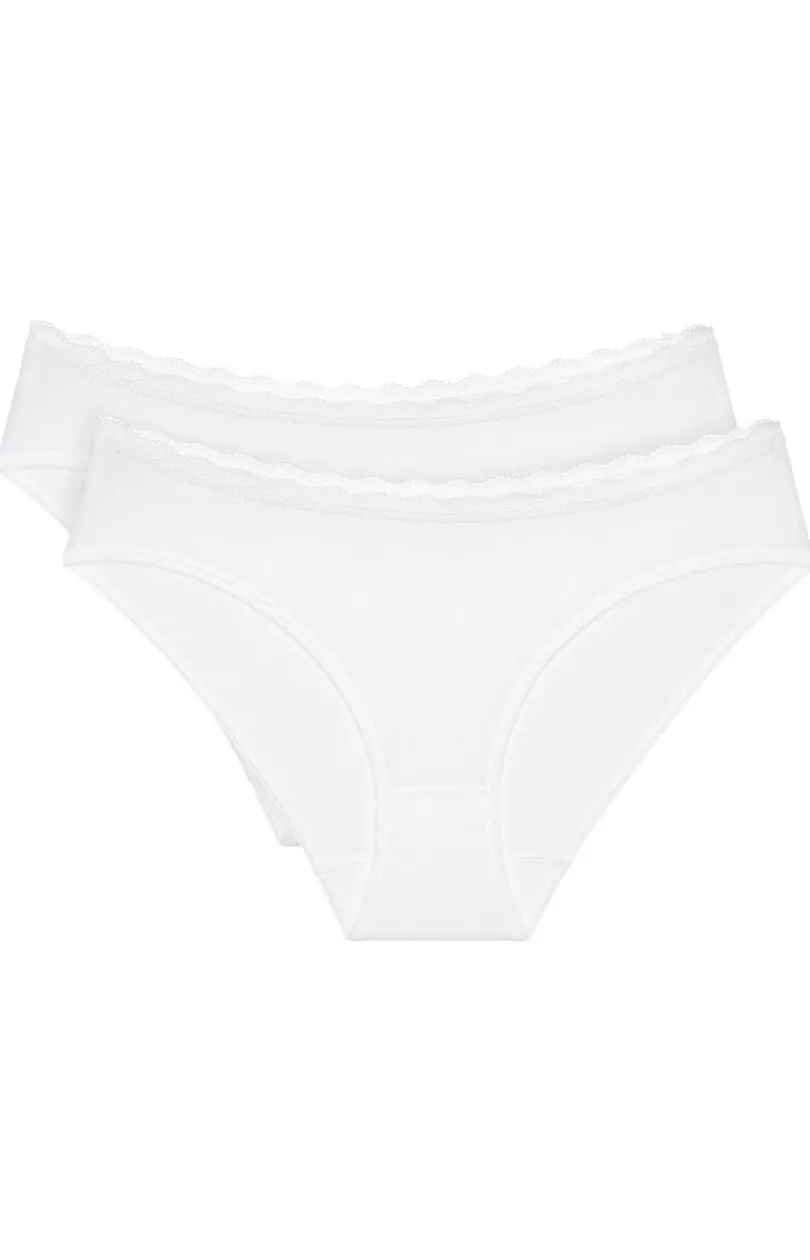 Damskie Triumph Wielopaki Damskie|Figi Bawełniane - 2-pack figi damskie Feel Of Cotton 10225045-0003