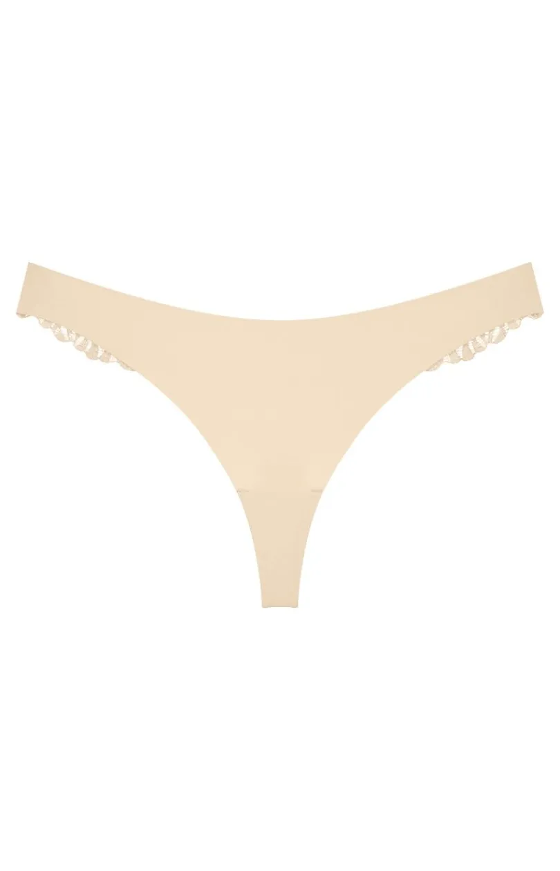 Damskie Triumph Stringi Z Koronką|Stringi Bezszwowe - tringi dakie Pretty icro 10222212-6720