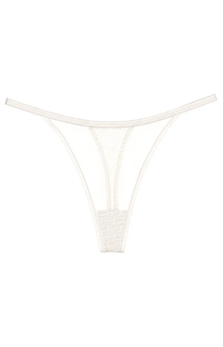 Triumph stringi kremowe Signature Sheer String 10216494