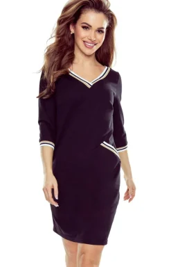 Eldar Moda|Bielizna Homewear - Tunika daka czarna Eva