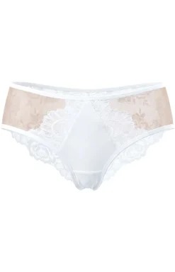 Damskie Unikat Figi Damskie|Panty Damskie - figi daskie białe anon