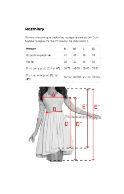 Numoco Moda - Wieczorowa sukienka z dłuższym tyłem czarna 575-1