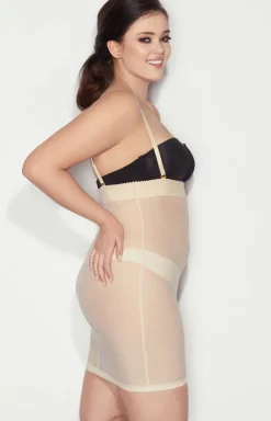 Wyszczuplająca halka w kolorze beżowym Softly Dress