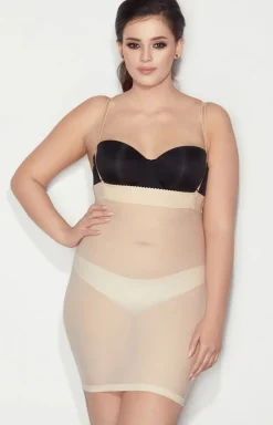 Wyszczuplająca halka w kolorze beżowym Softly Dress