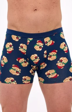 Zestaw prezentowy świąteczne bokserki i skarpetki męskie Teddy 914/02