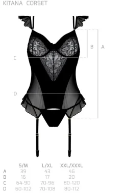 Casmir Body|Gorsety - Zmysłowy gorset Kitasana corset